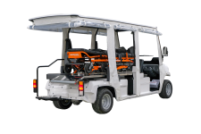 Melex N.20 Ambulance Seite hinten